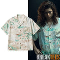 Euphoria Season 3 Zendaya Abstract Watercolor Hawaiian Shirt