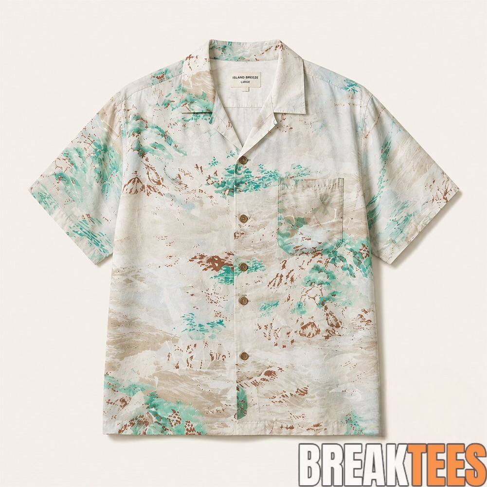 Euphoria Season 3 Zendaya Abstract Watercolor Hawaiian Shirt