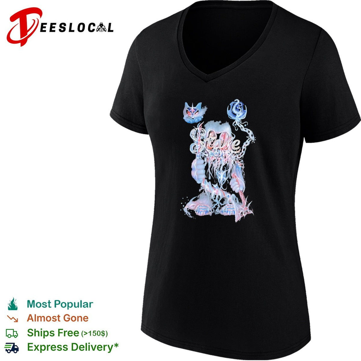Everton Football Club Stake com Hummel Cthulhu Eldritch Horror Surrealist shirt