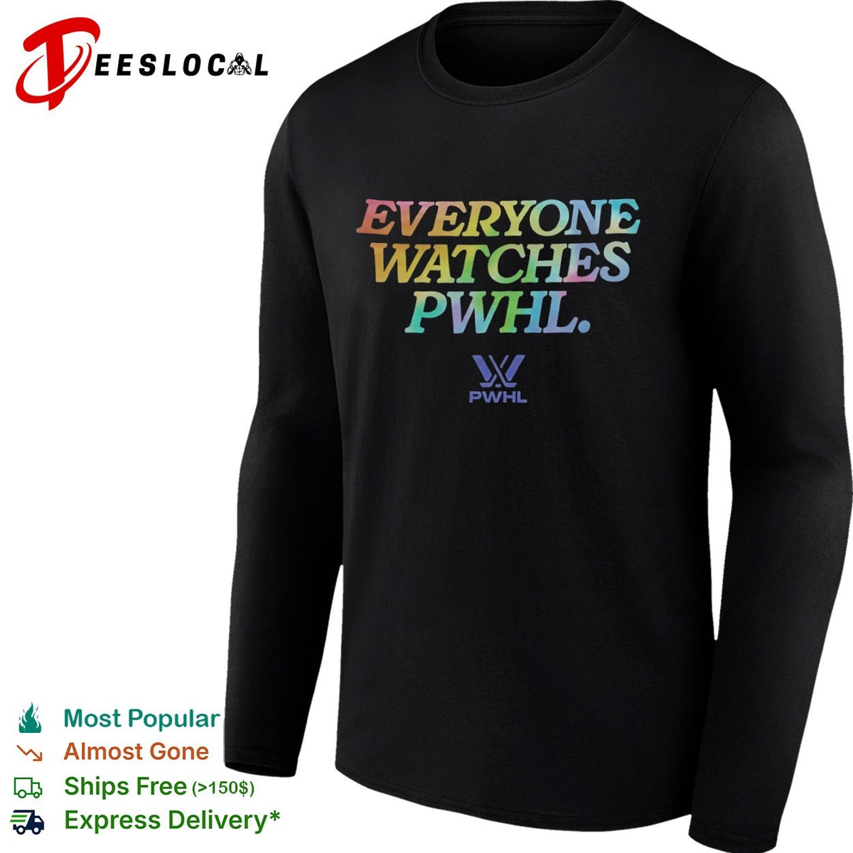 Everyone Watches League Logo Pride Rainbow shirt