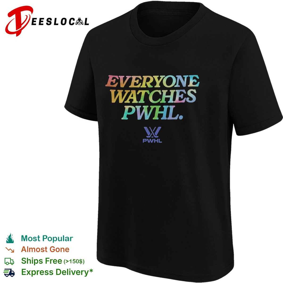 Everyone Watches League Logo Pride Rainbow shirt