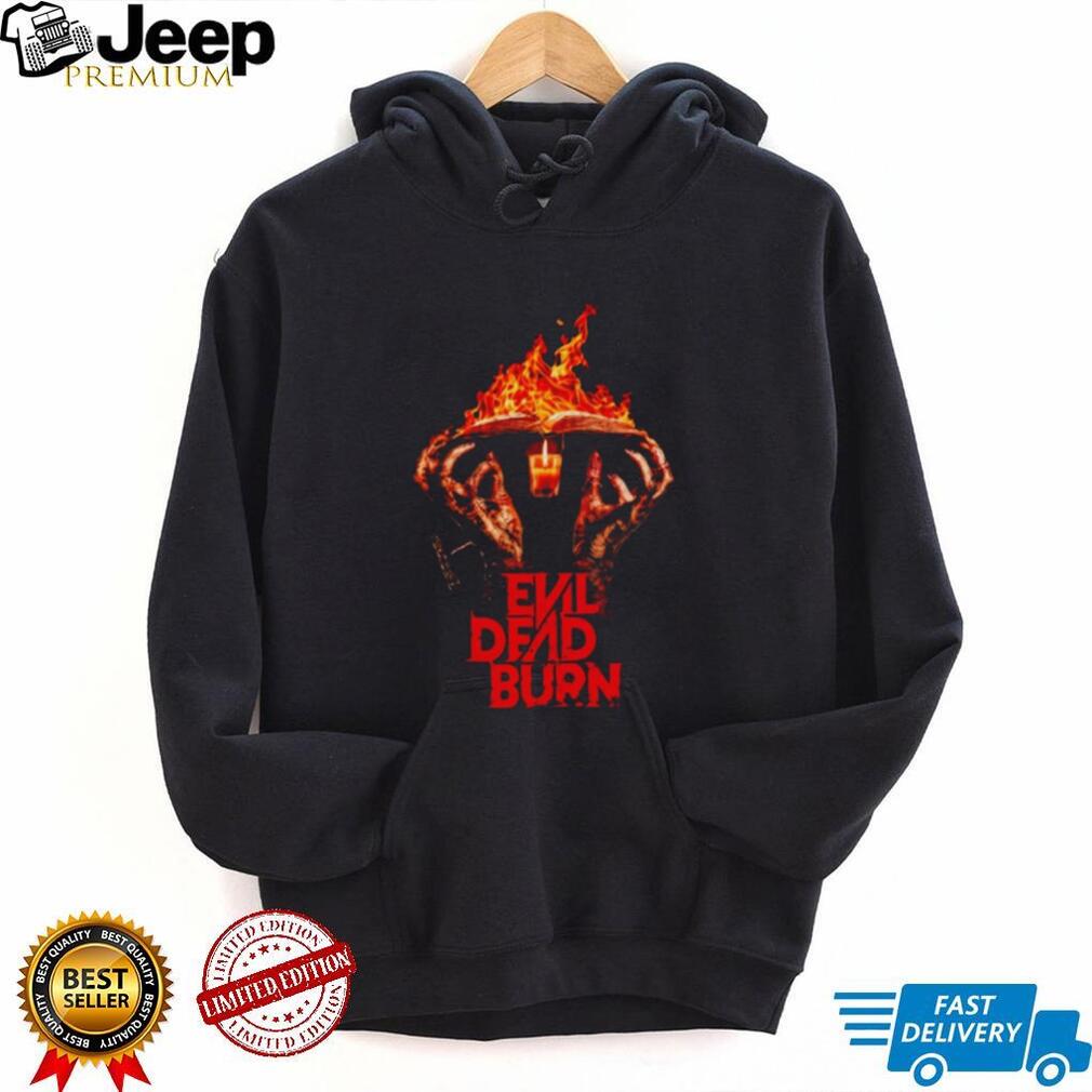 Evil Dead Burn Horror Movie Graphic shirt