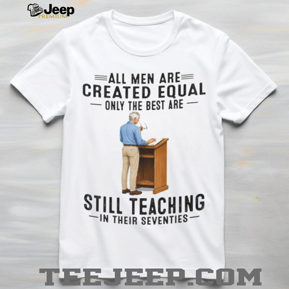 Expert Teacher Still Teaching In Seventies Shirt
