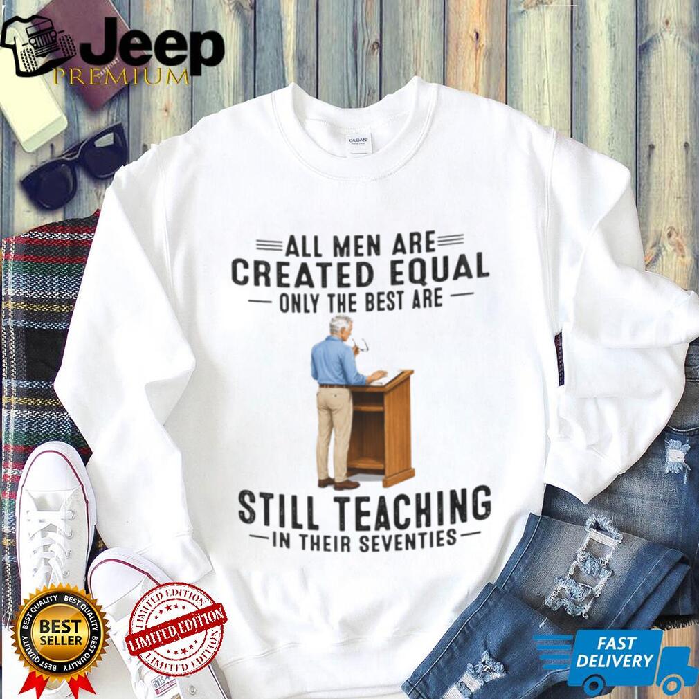 Expert Teacher Still Teaching In Seventies Shirt