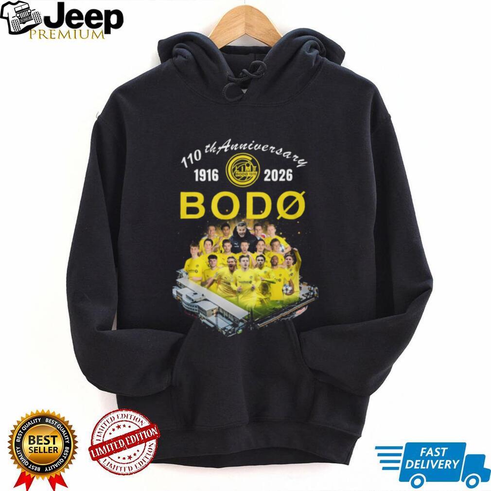 FK Bodø Glimt 110th Anniversary 1916 2026 Team Photo T Shirt