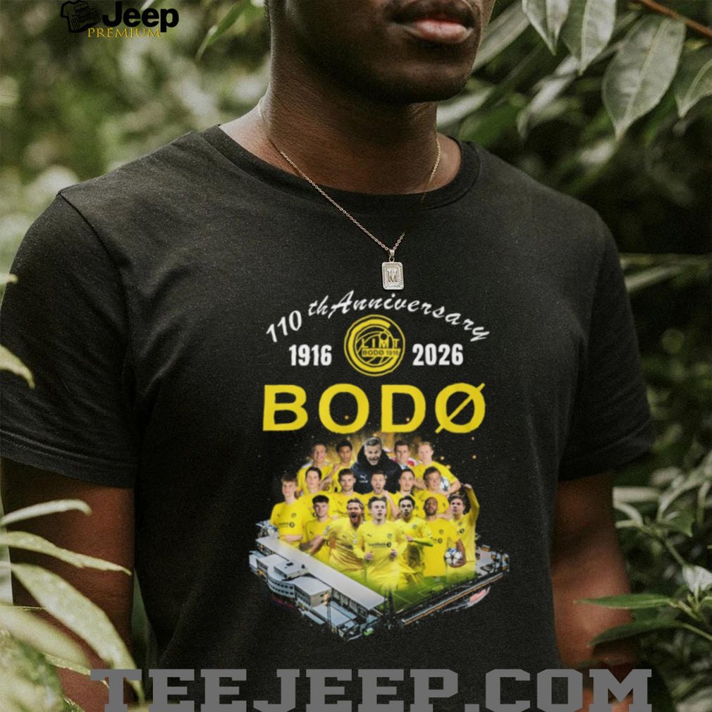 FK Bodø Glimt 110th Anniversary 1916 2026 Team Photo T Shirt