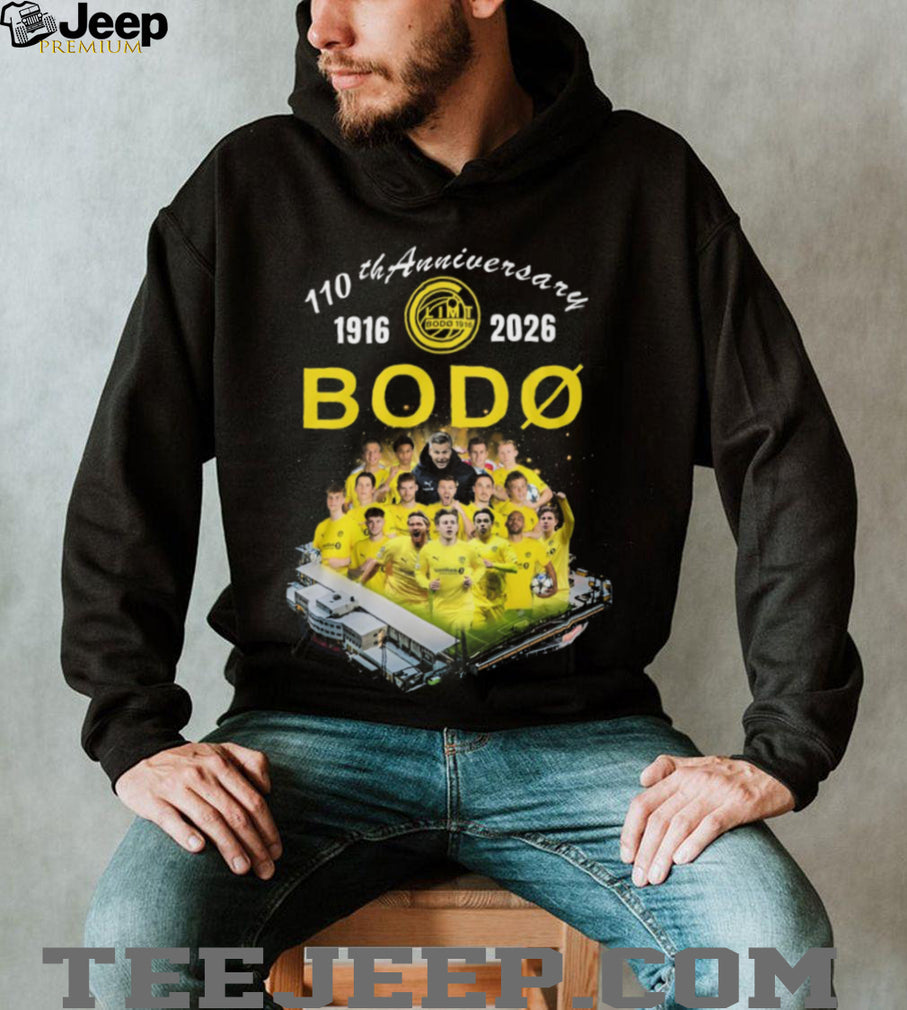 FK Bodø Glimt 110th Anniversary 1916 2026 Team Photo T Shirt