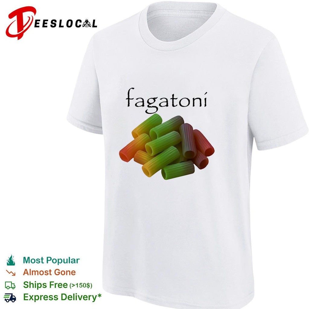 Fagatoni LGBT flag gay Pride Month shirt