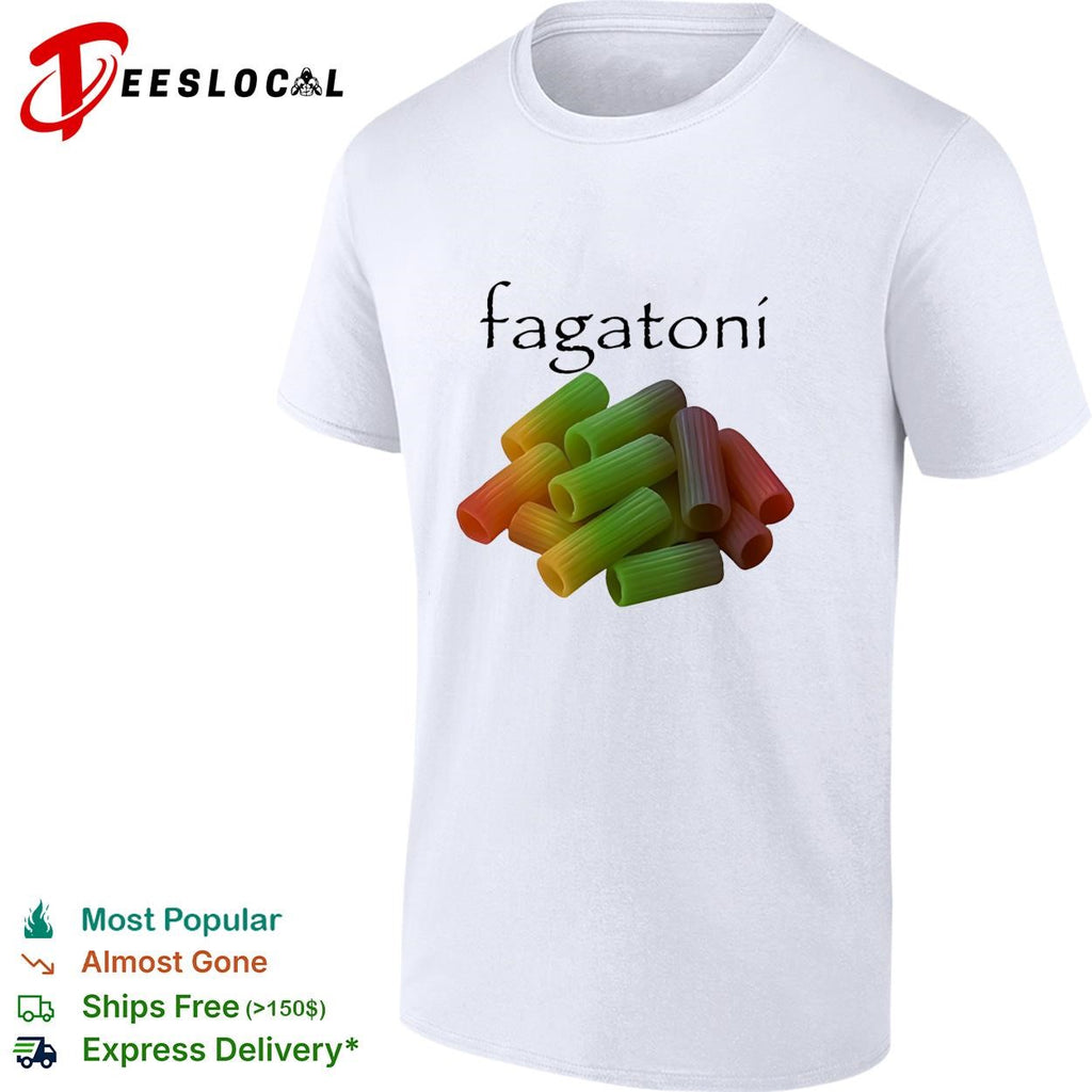 Fagatoni LGBT flag gay Pride Month shirt