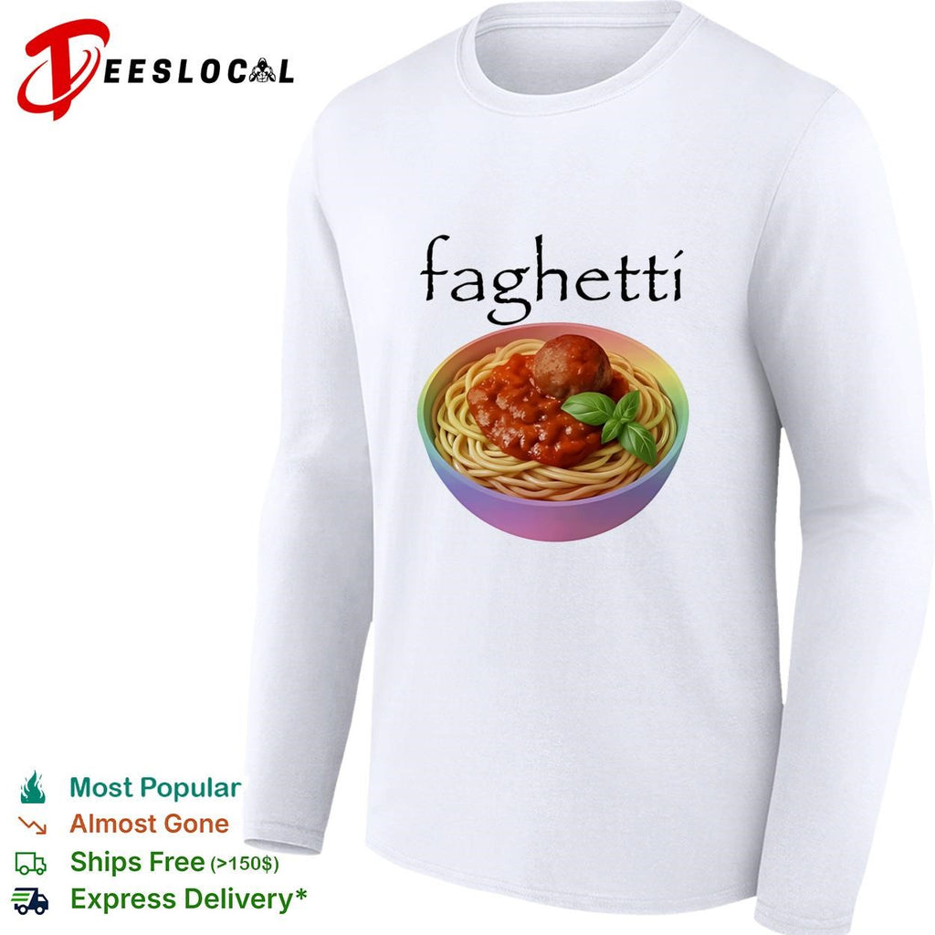 Faghetti gay Pride Month shirt