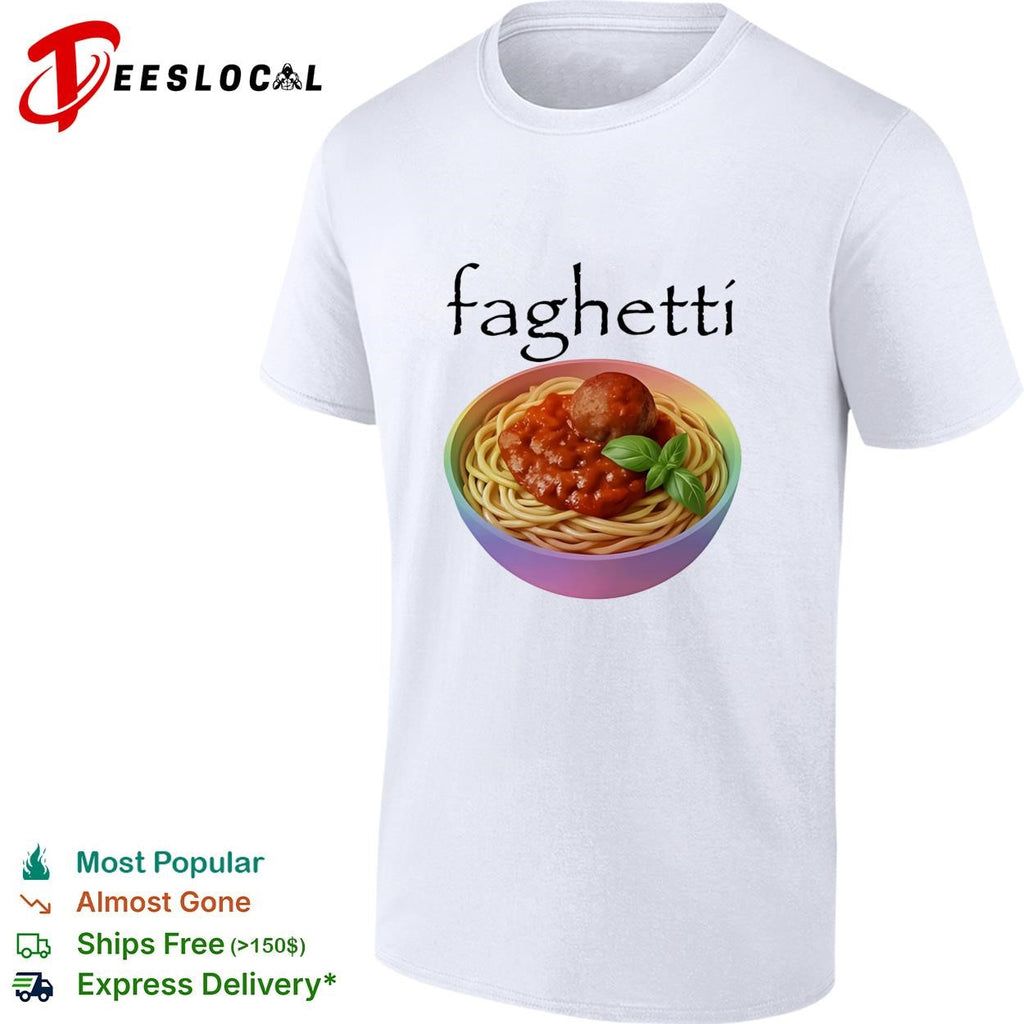 Faghetti gay Pride Month shirt