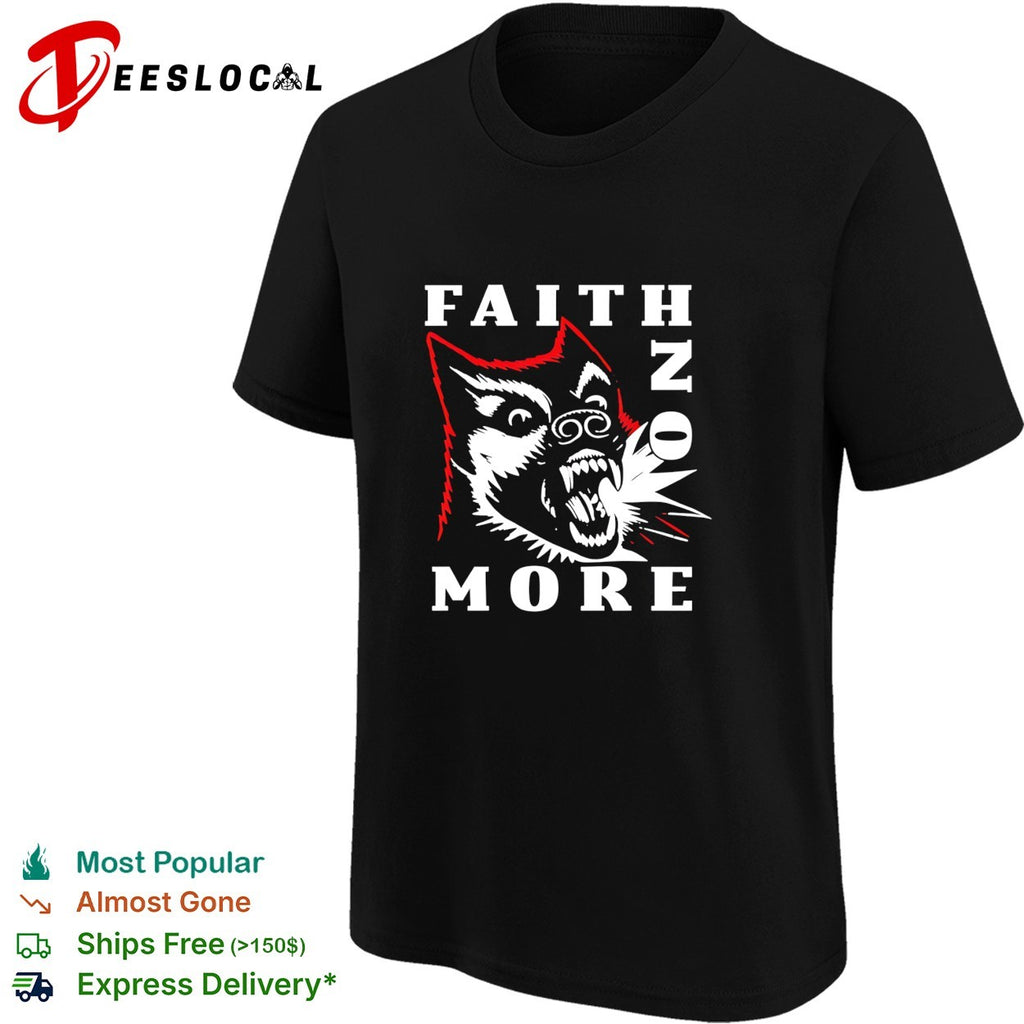 Faith no more dog retro shirt