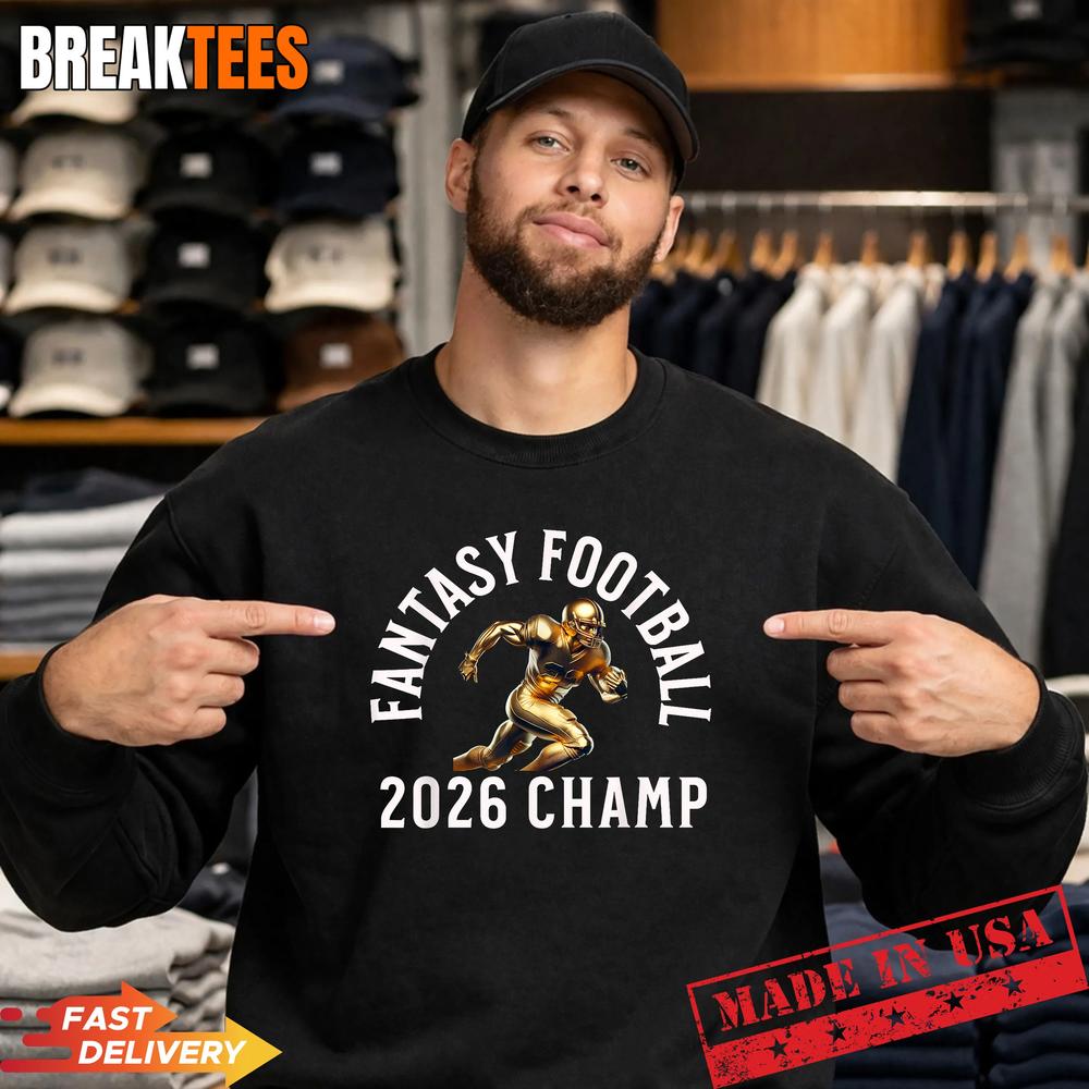 Fantasy Football Champion 2026 Winner Shirt