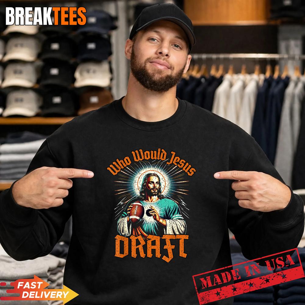 Fantasy Football Champion Who Would Jesus Draft Shirt