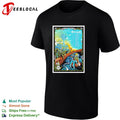 Fantasy nature tour poster scenic illustration concert shirt