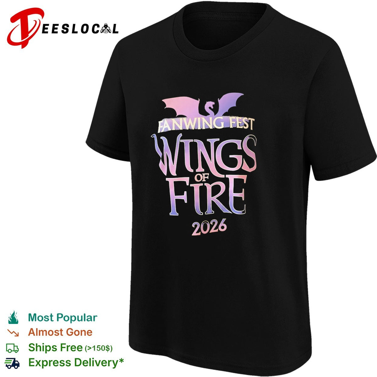Fanwing Fest Wings of Fire 2026 shirt