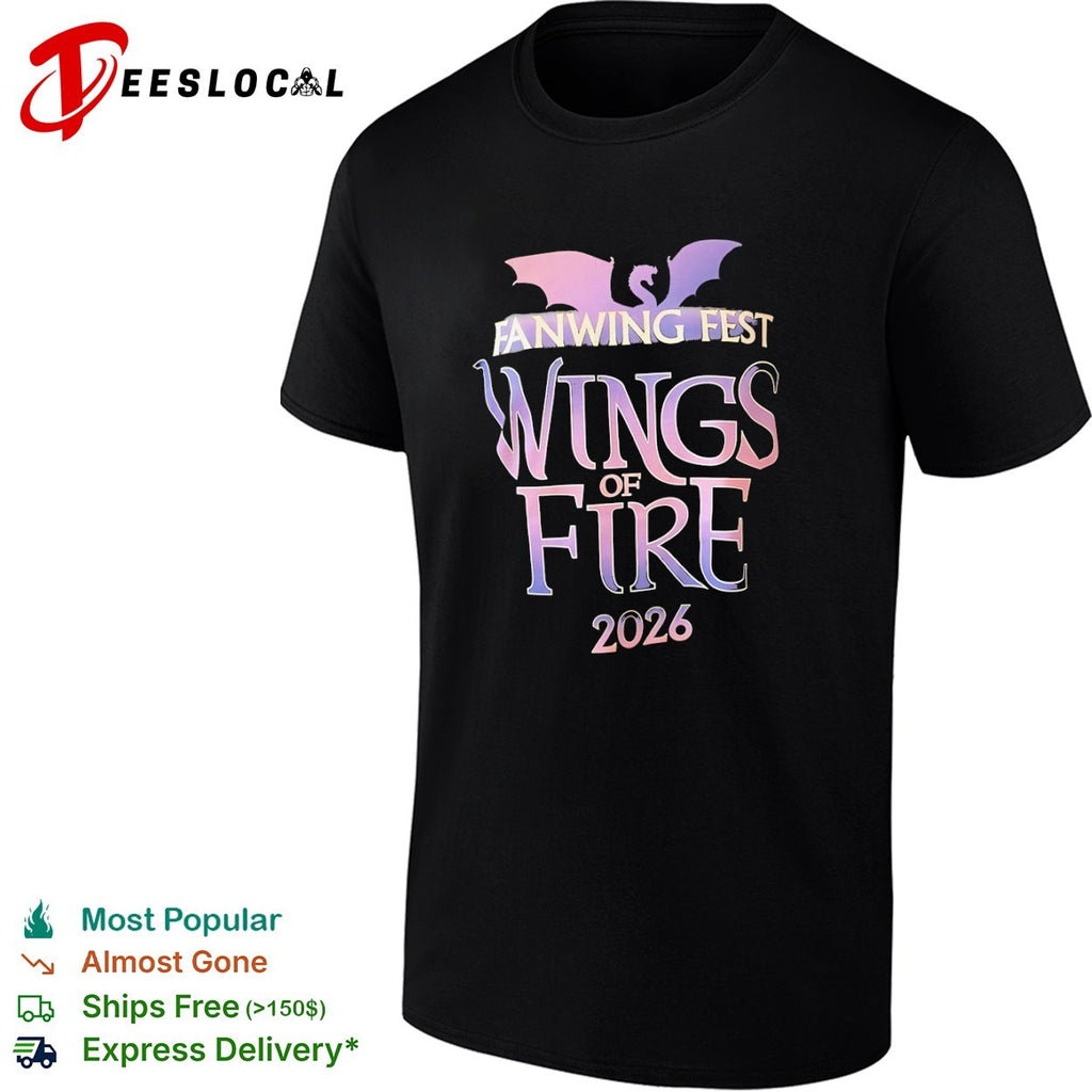 Fanwing Fest Wings of Fire 2026 shirt