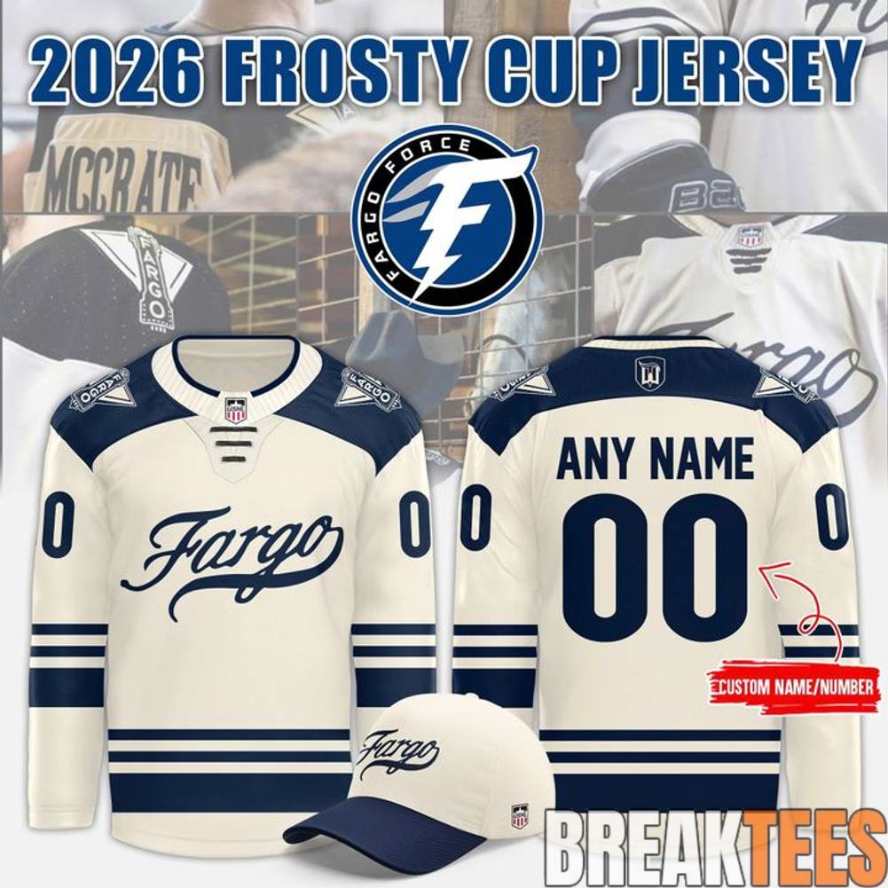Fargo Force 2026 Frosty Cup Hockey Jersey