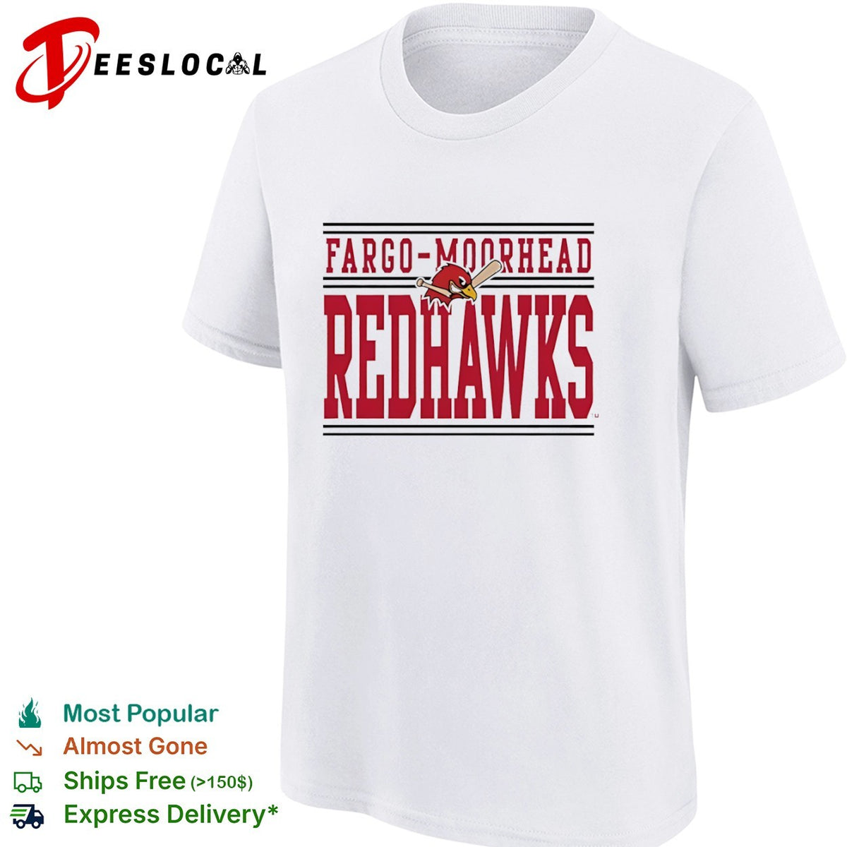 Fargo Moorhead Redhawks Baseball shirt