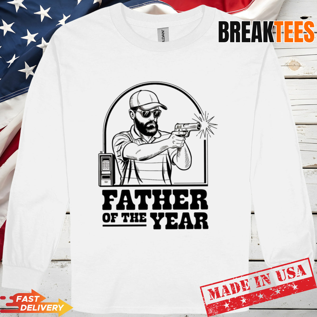 Father Of The Year Gary Plauche T-Shirt