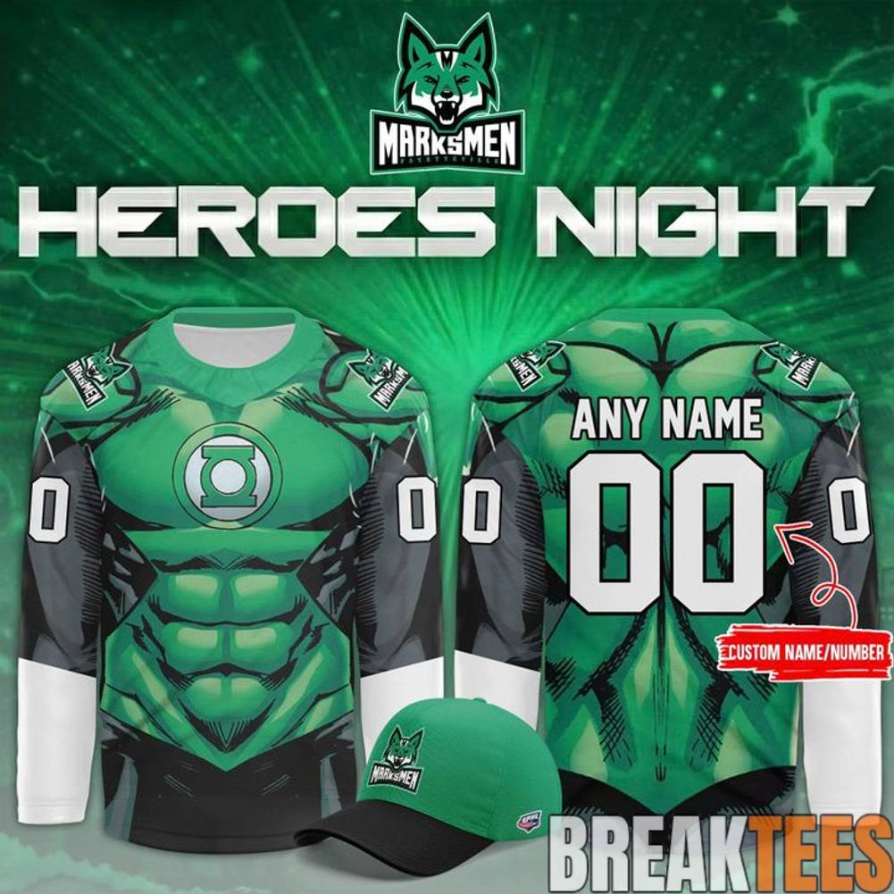Fayetteville Marksmen x Heroes Night Hockey Jersey