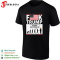 Fck Trump Go Back We Screwed Up Evolution Of Man Donald Trump shirt