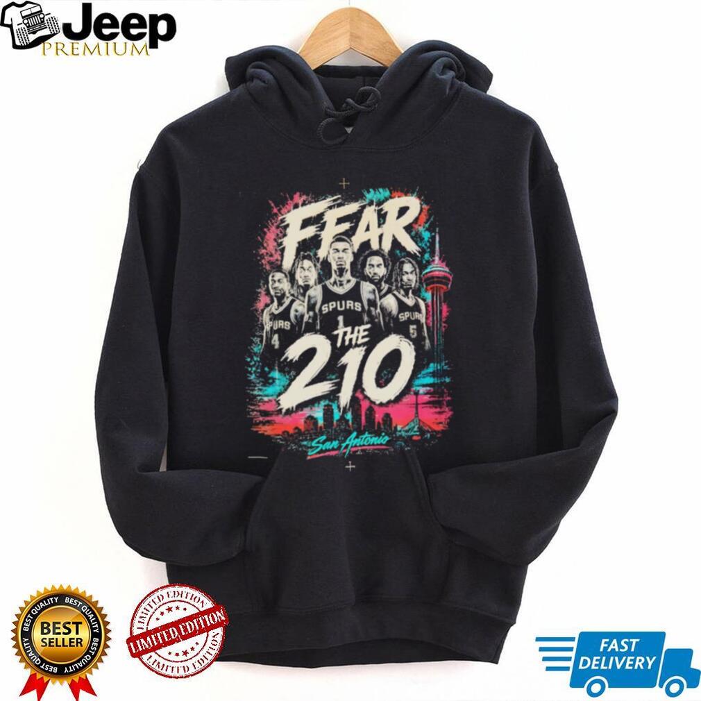 Fear the 210 San Antonio Spurs Basketball NBA vintage shirt