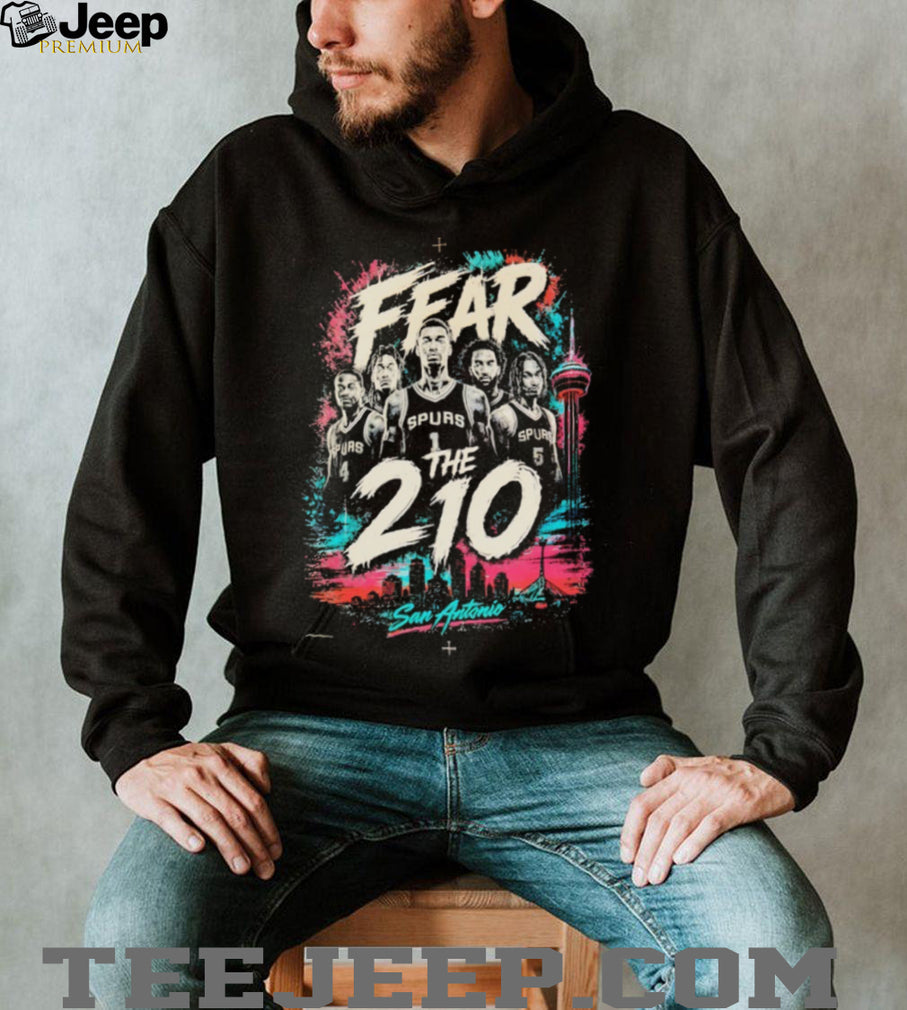Fear the 210 San Antonio Spurs Basketball NBA vintage shirt