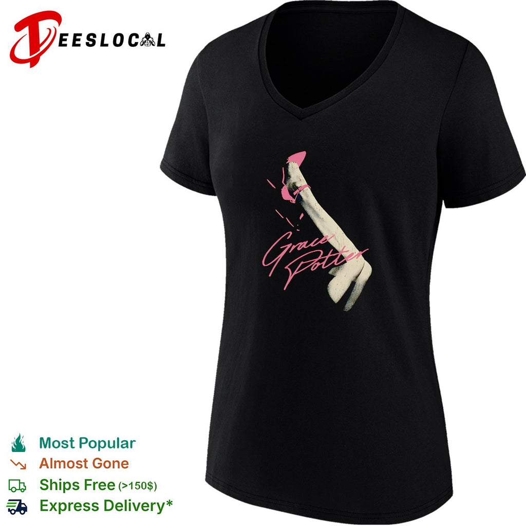 Female vocalist hand butterfly script signature elegant concert art shirt