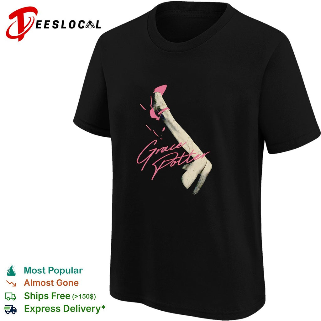 Female vocalist hand butterfly script signature elegant concert art shirt