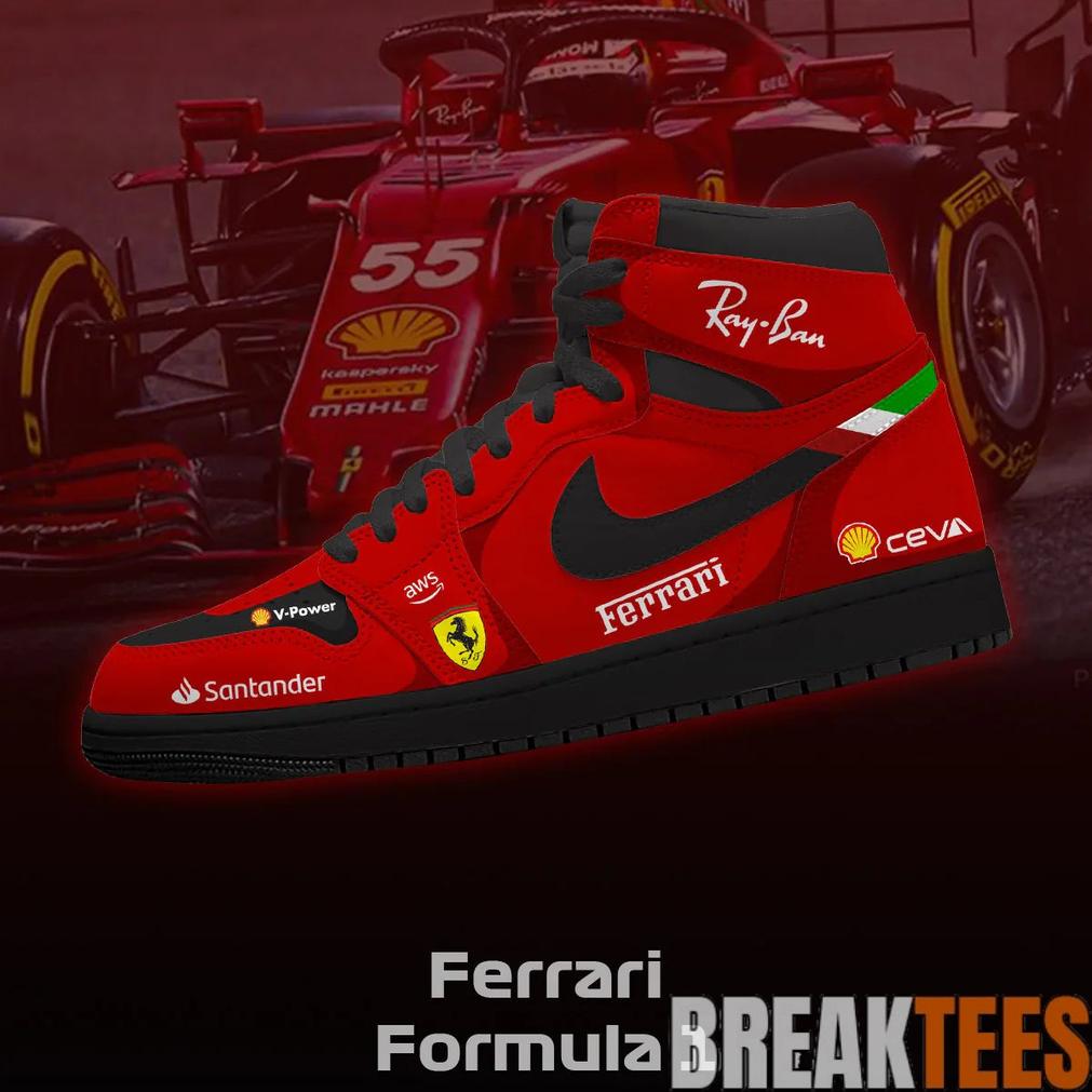 Ferrari F1 Racing 2026 Special Design AJ1 Shoes