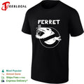 Ferret Ghostbusters parody logo funny animal humor shirt