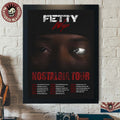 Fetty Wap Nostalgia Tour 2026 North America Schedule Dates Home Decor Poster Canvas