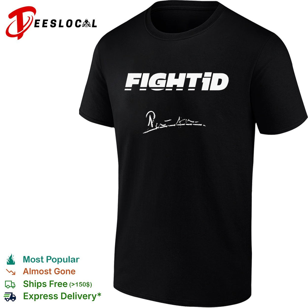 Fightid logo and signature shirt