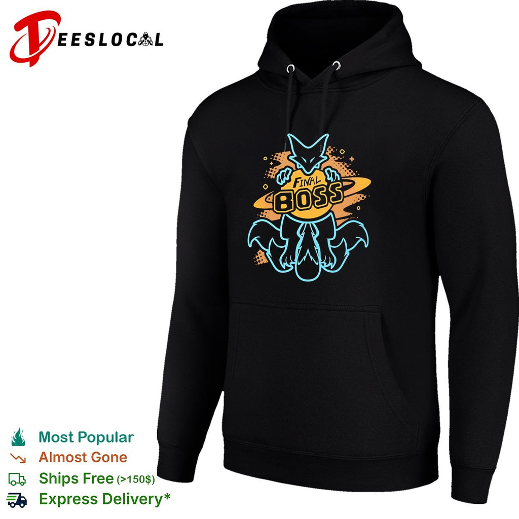 Final Boss Kitsune Fox Nine Tails Celestial Planet Anime Gaming Gamer Power shirt