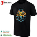 Final Boss Kitsune Fox Nine Tails Celestial Planet Anime Gaming Gamer Power shirt