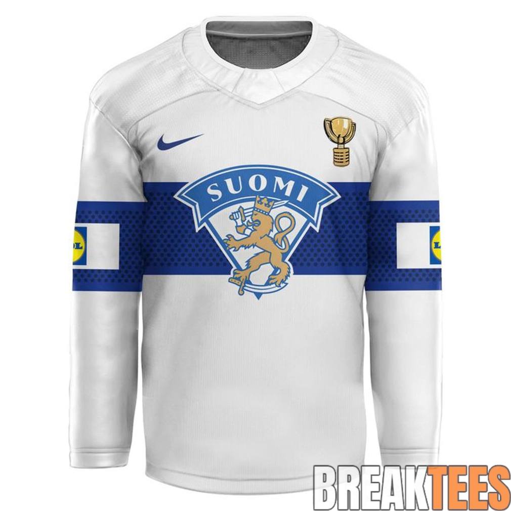 Finland 2026 IIHF World Champions Hockey Jersey