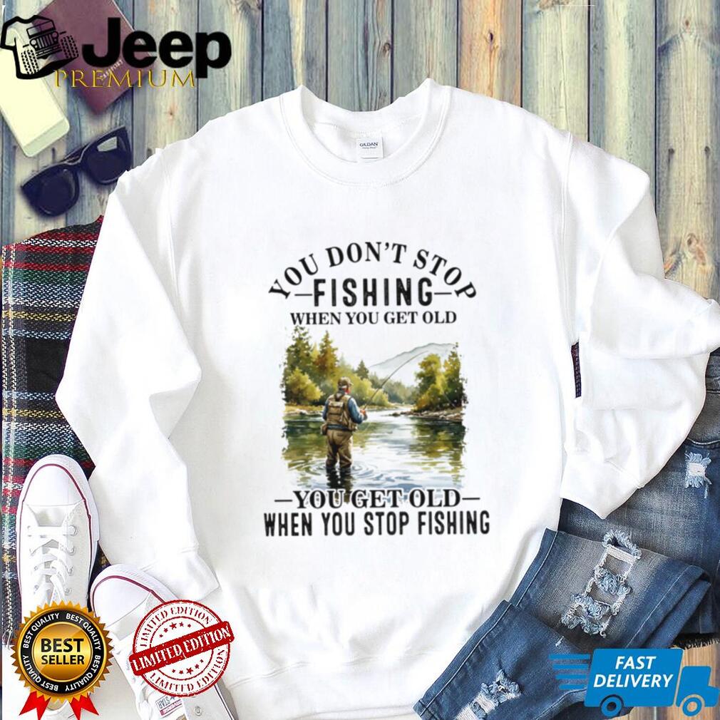 Fishing Enthusiast Old Man Fisherman Hobby T Shirt