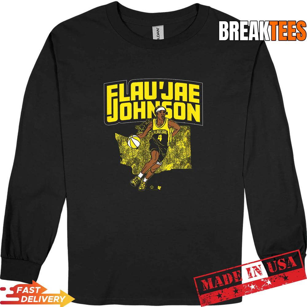 Flau’jae Johnson State Star Seattle Basketball Shirt