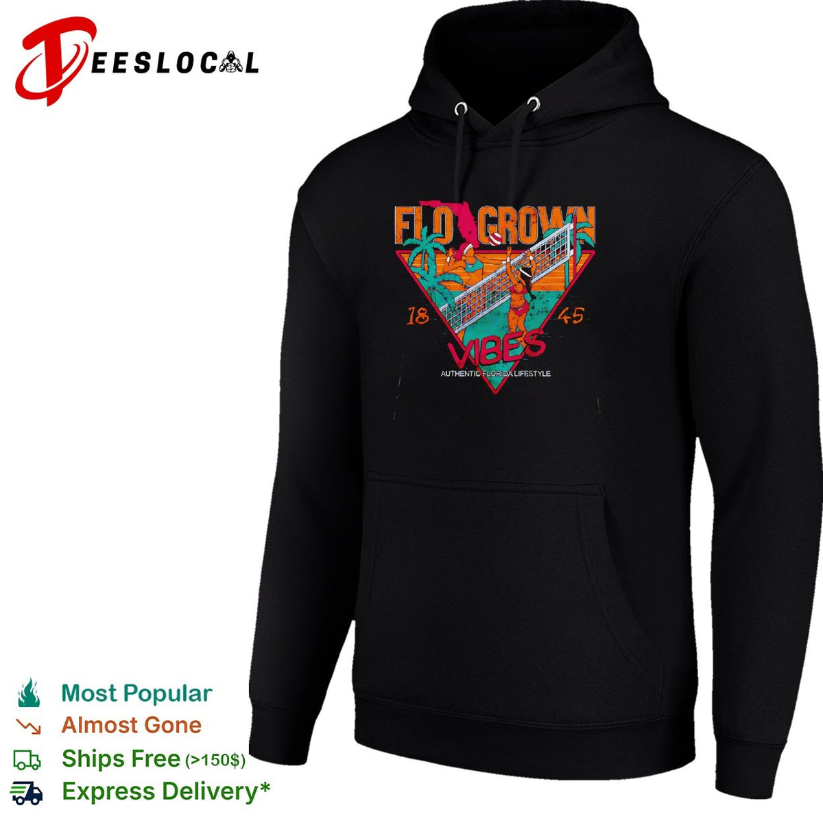 Flo Grown vibes 1845 athletic lifestyle basketball triangle shirt