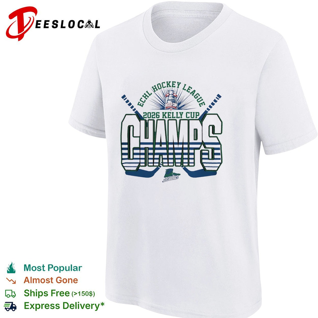 Florida Everblades 2026 Kelly Cup Champs ECHL Hockey League Winners Graphic shirt