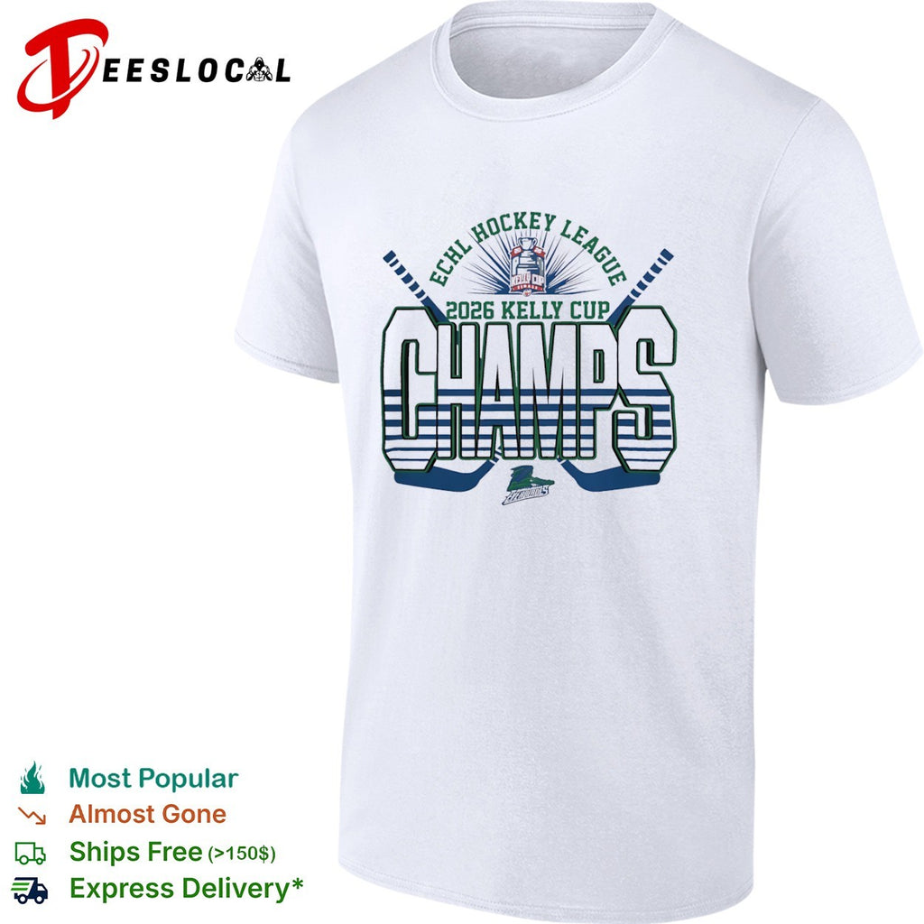 Florida Everblades 2026 Kelly Cup Champs ECHL Hockey League Winners Graphic shirt