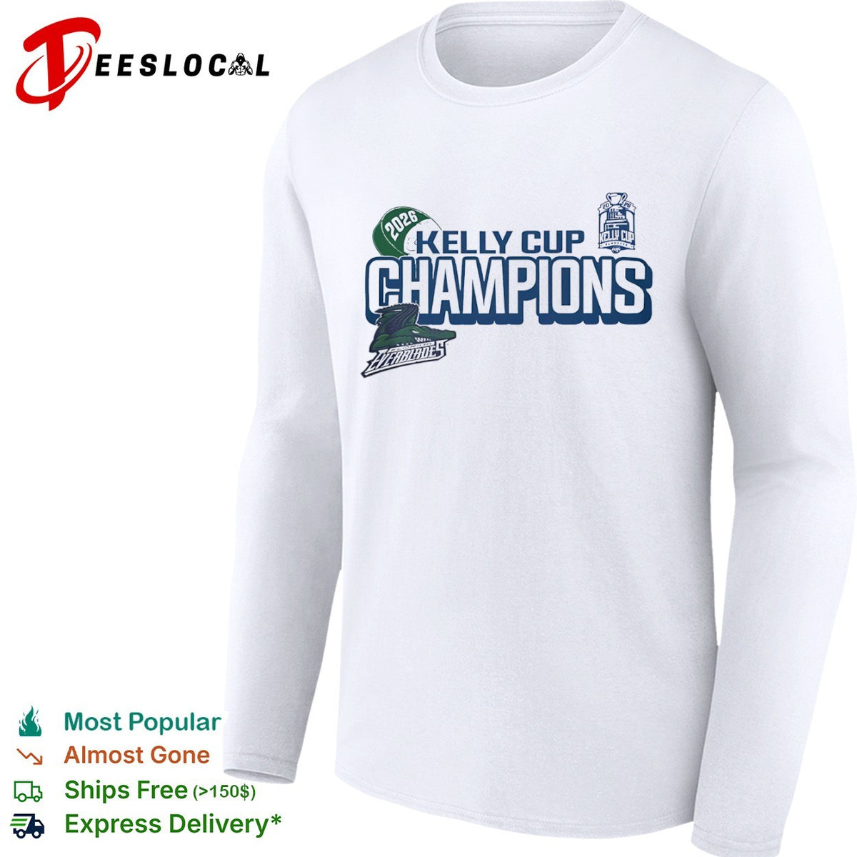 Florida Everblades Kelly Cup Champions 2026 ECHL Hockey Playoffs shirt
