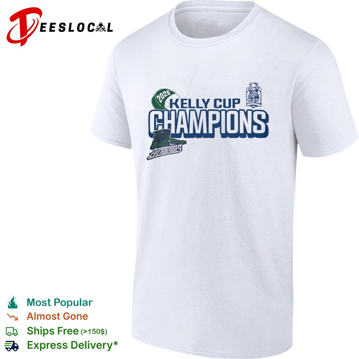 Florida Everblades Kelly Cup Champions 2026 ECHL Hockey Playoffs shirt
