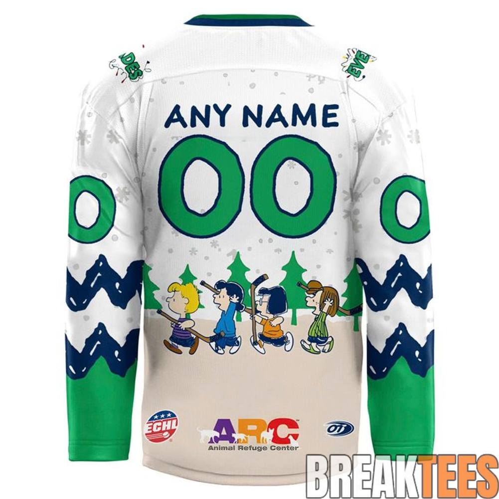 Florida Everblades Peanuts Night Hockey Jersey