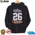 Florida Gators 2026 SEC Tournament Champions Signatures T Shirt