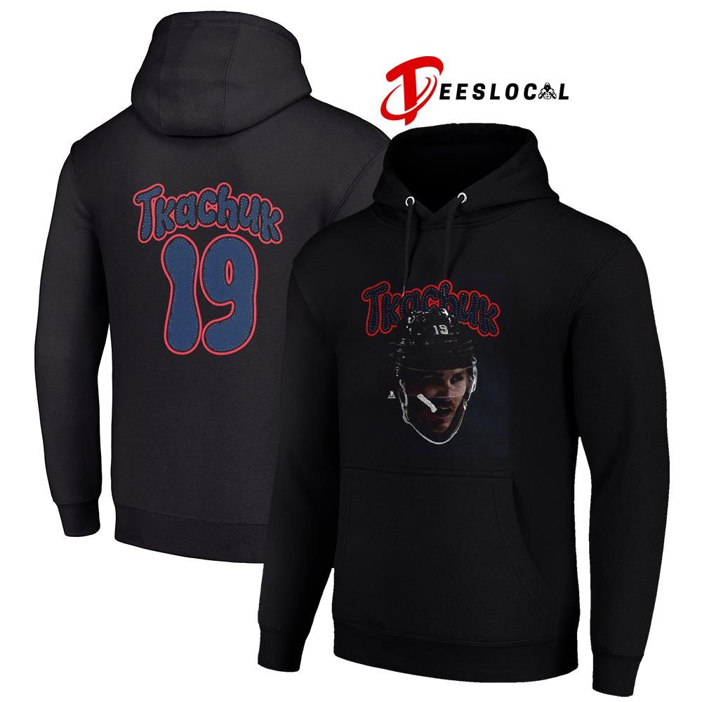 Florida Panthers Matthew Tkachuk portrait name and number shirt