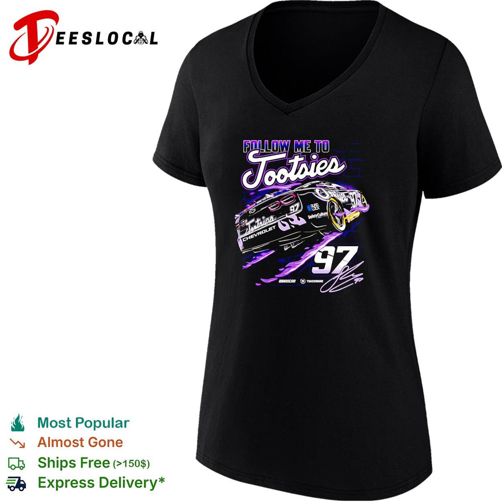 Follow me to Tootsies 97 Shane van Gisbergen Trackhouse NASCAR shirt