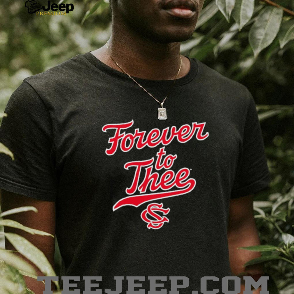 Forever To Thee South Carolina Gamecocks Script Logo Fan T Shirt