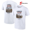 Forrest Gump 250 years of American journey life is one long journey graphic shirt